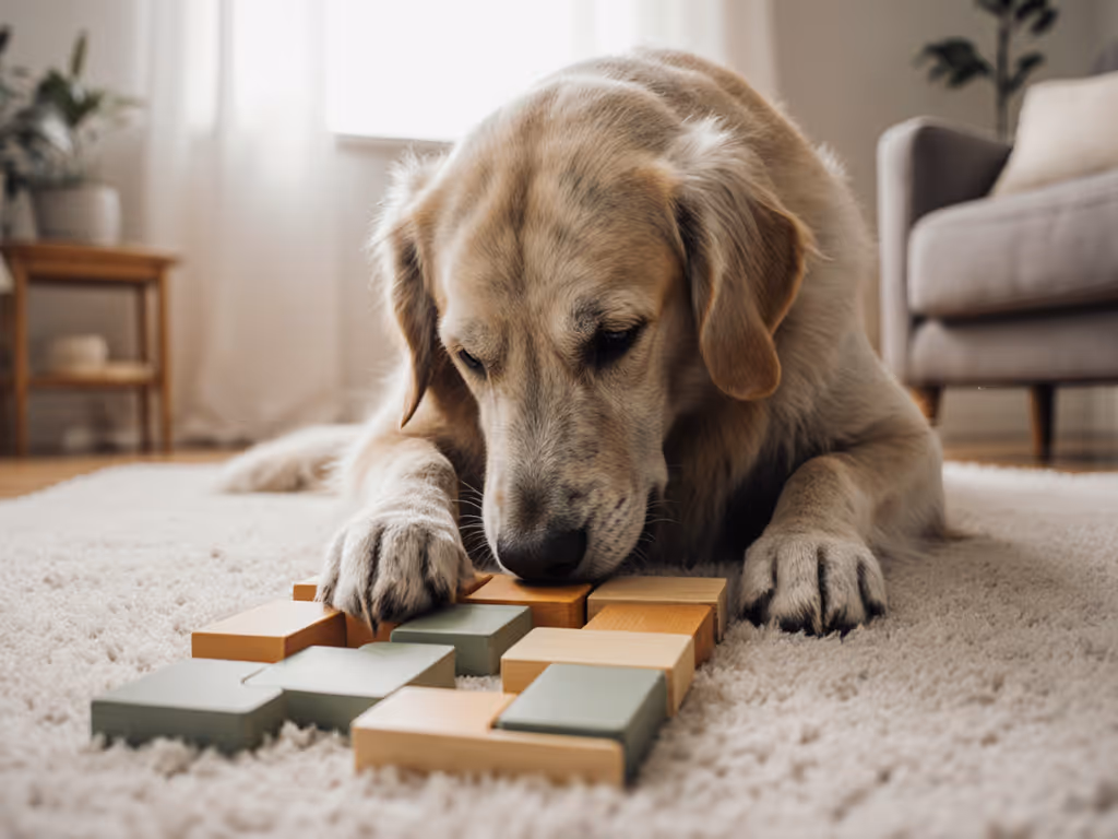 elderly-dog-solving-puzzle-toy