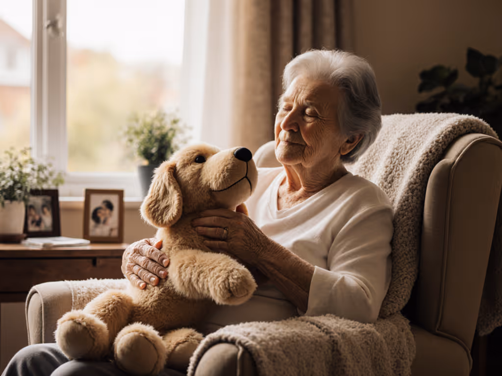 Therapeutic Plush Toys: Calm Dementia Agitation in Seniors