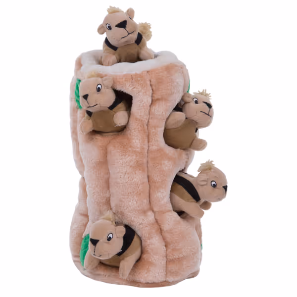 Outward Hound Hide A Squirrel Plush Dog Toy