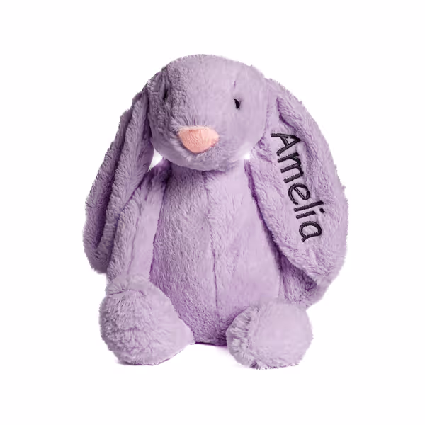 Personalized Plush Bunny
